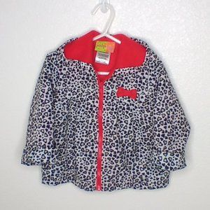 Toddler Girls Lightwt Hooded Jacket "Penelope Mack, Ltd" 24M (NWOT)